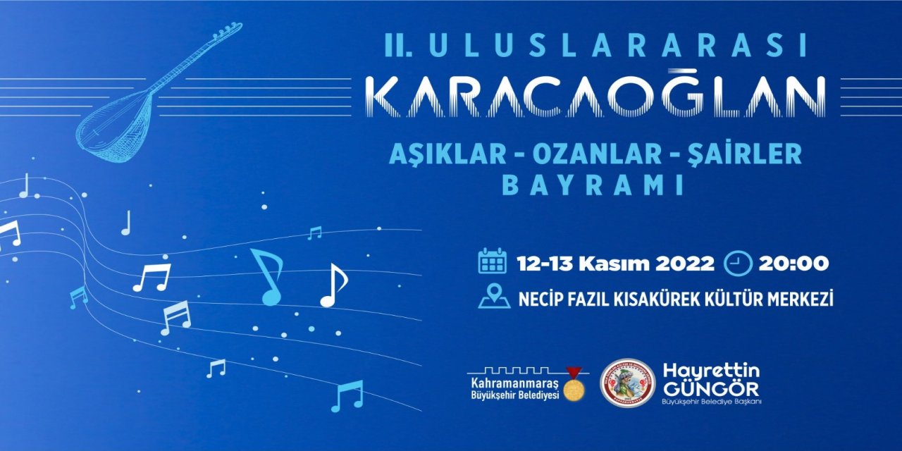 Ozanlar Kahramanmaraşlılara Müzik Ziyafeti Yaşatacak