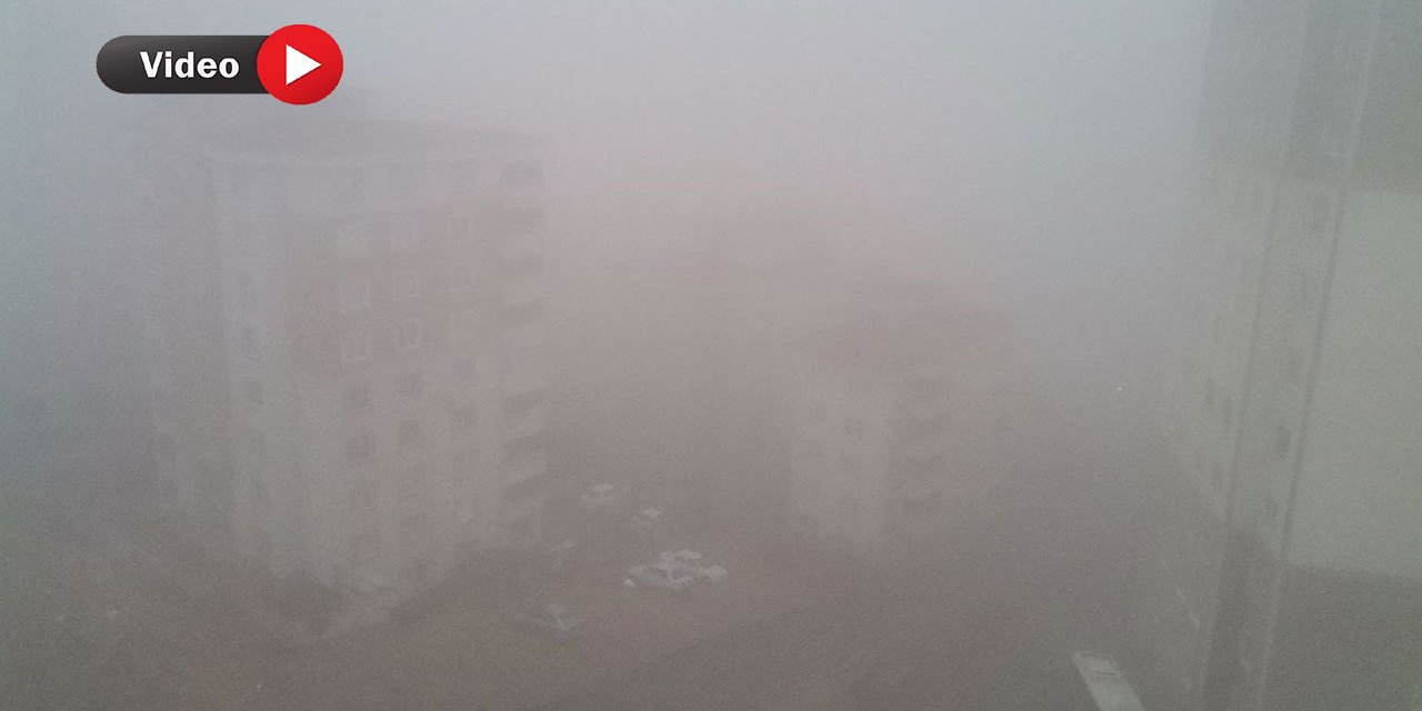 Kahramanmaraş'ta Yoğun Sis Etkili Oldu