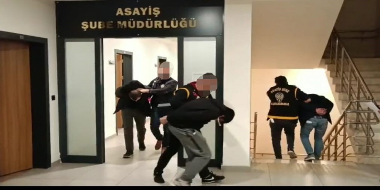 Kahramanmaraş’ta Oto Hırsızları Tutuklandı