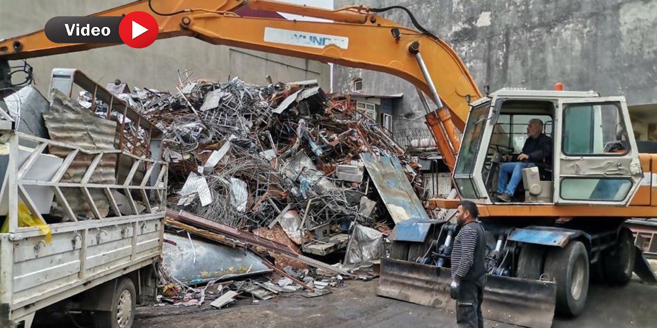 Kahramanmaraş’ta Hurda Sektöründen Ekonomiye Katkı