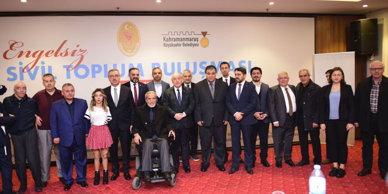 Kahramanmaraş'ta Engelsiz Sivil Toplum Buluşması Gerçekleşti