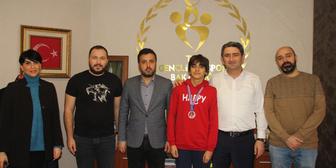 Kahramanmaraşlı Sporcu, Yüzmede Türkiye 5'incisi Oldu