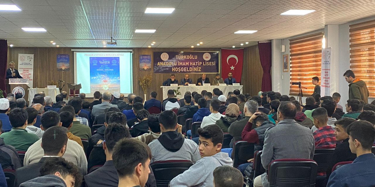 Kahramanmaraş'ta "Genç Sadâ Kur'an-I Kerim'i Güzel Okuma" ve "Hafızlık" Yarışmaları Yapıldı