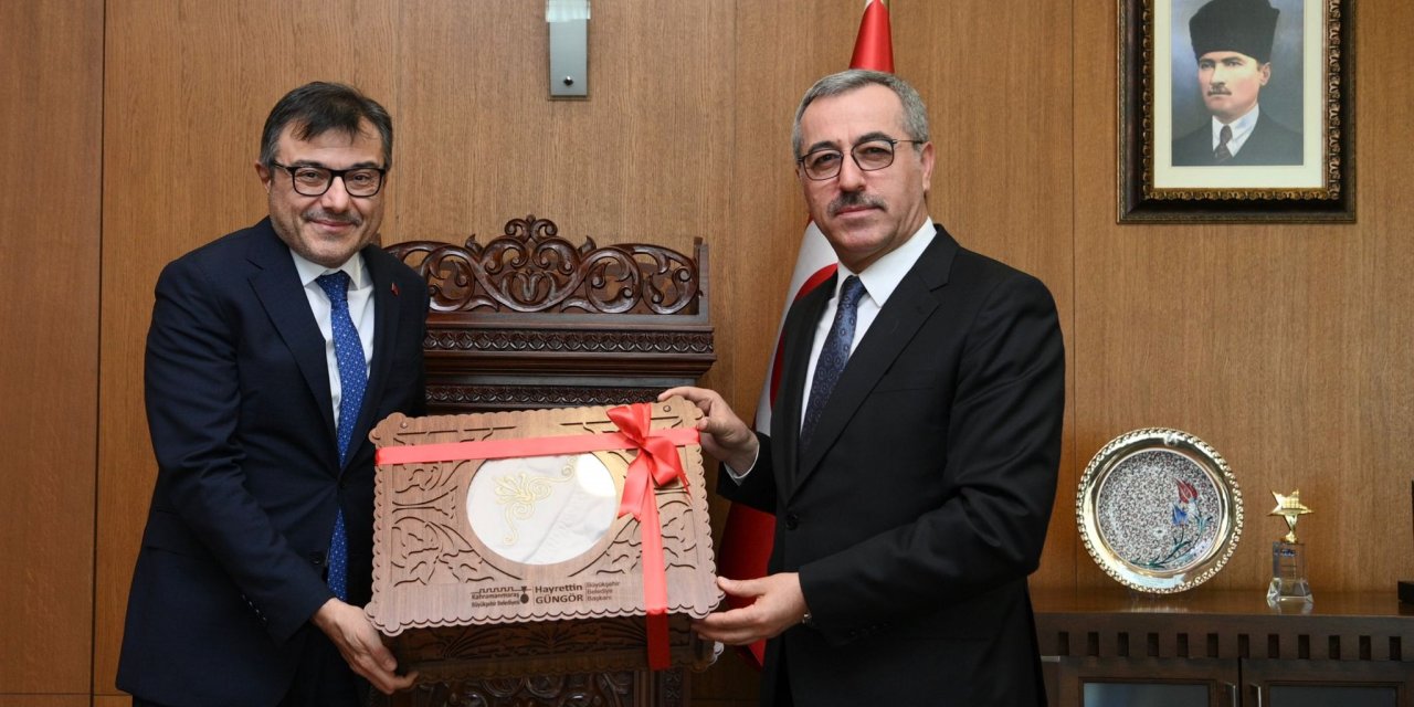 Başkan Güngör, Finans Ofisi Başkanı Aşan’ı Ağırladı