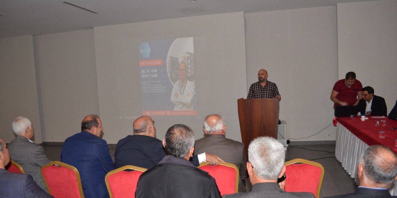 Kahramanmaraşlı Muhtarlar Sular Sağlıkta