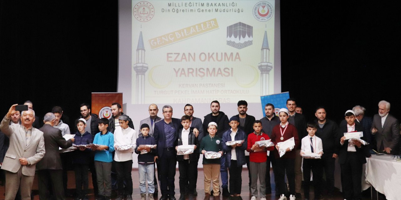 Kahramanmaraş’ta "Genç Bilâller Ezan Okuma" Yarışması Yapıldı