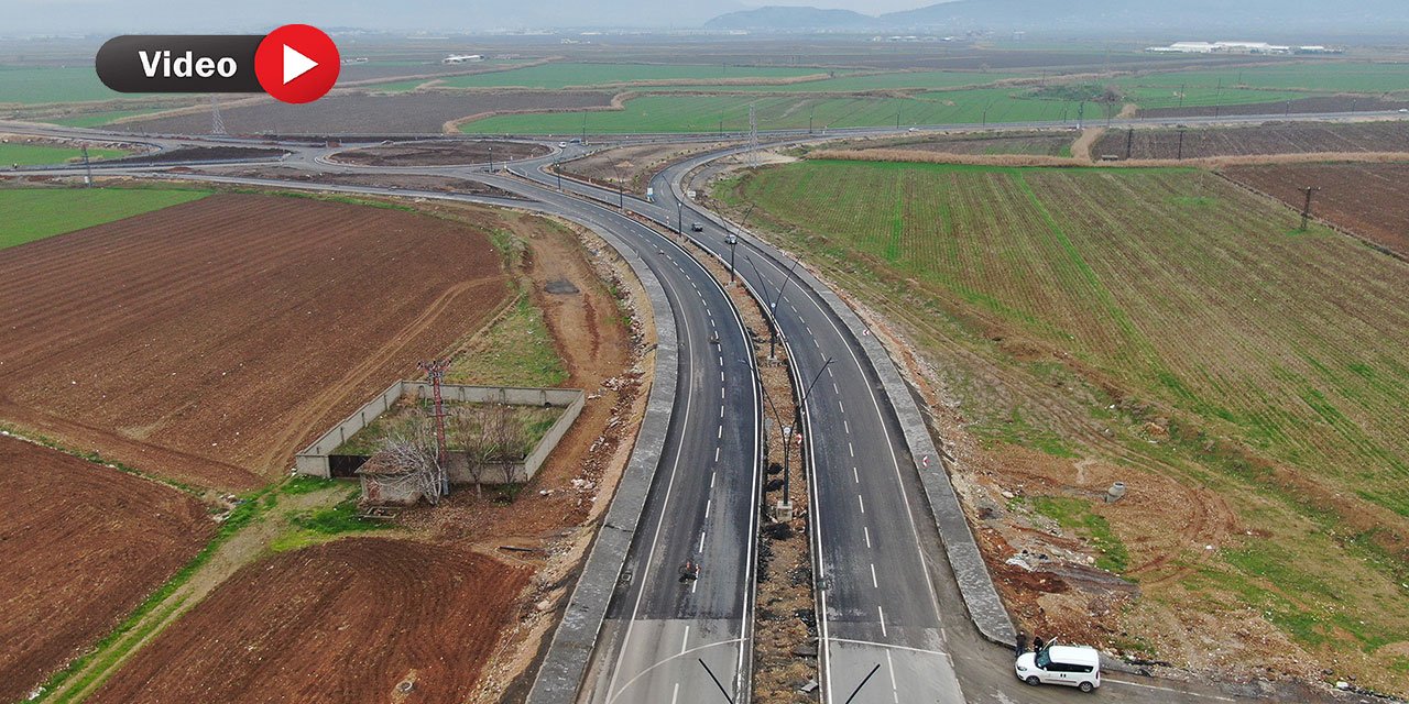 Kahramanmaraş’ta Güney Bağlantı Yolu Ulaşıma Hazır Hale Getirildi