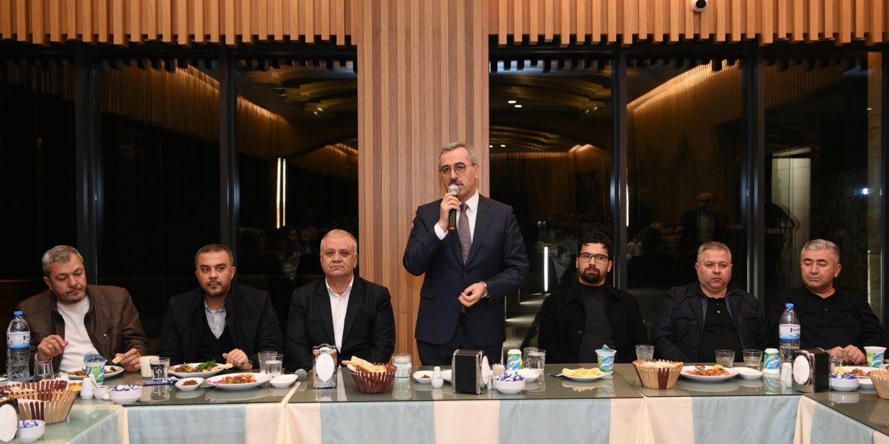 Hayrettin Güngör, Müteahhitler Birliği’yle Buluştu