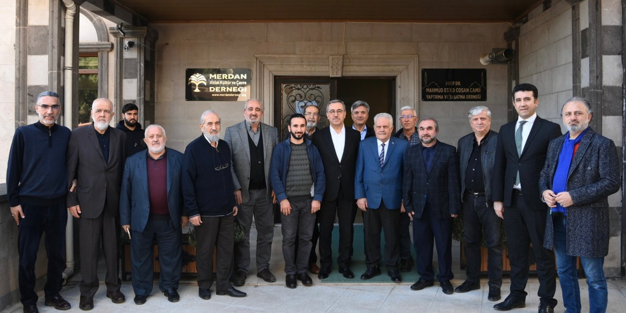 Başkan Güngör’den Merdan Derneği’ne Ziyaret