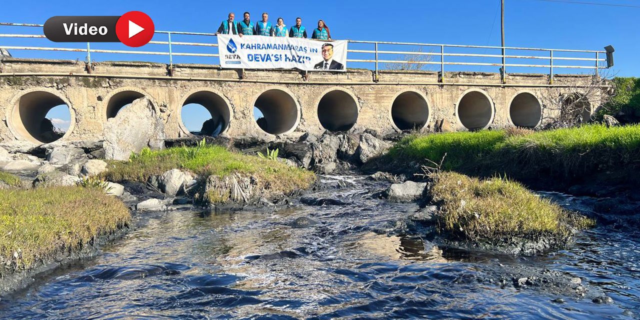 Deva Partisi: Kahramanmaraş Aksu Çayındaki Kirliliği Artık Durdurun