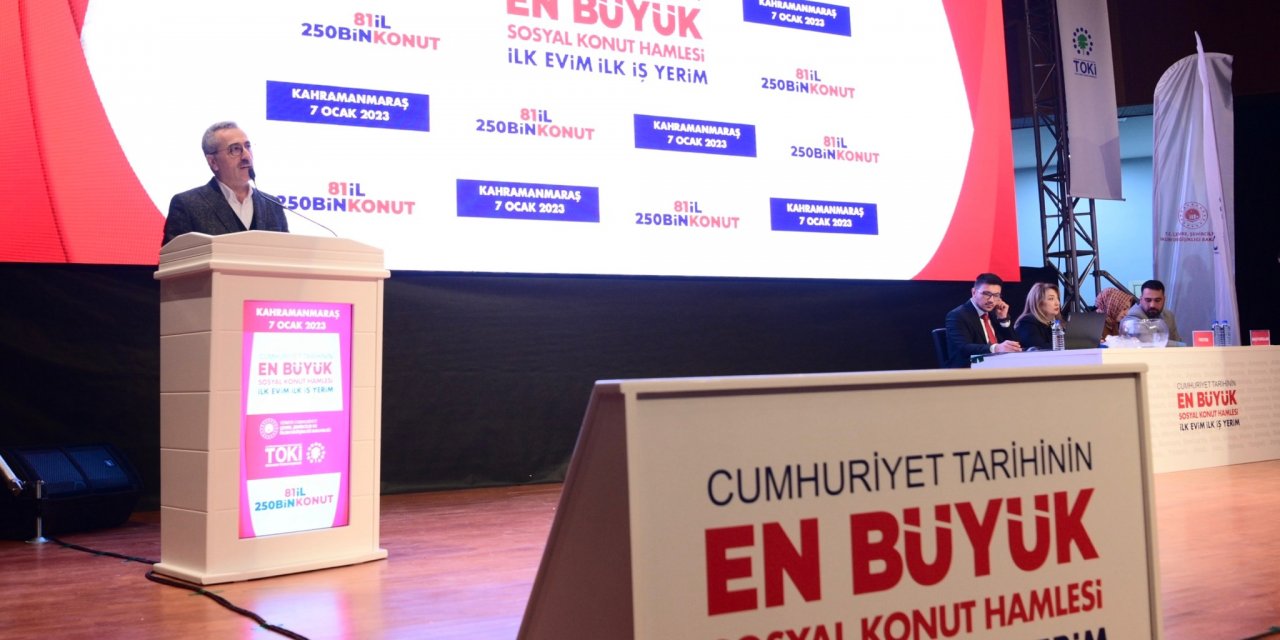 Başkan Güngör, İlk Evim İlk İş Yerim Kura Çekimi Törenine Katıldı