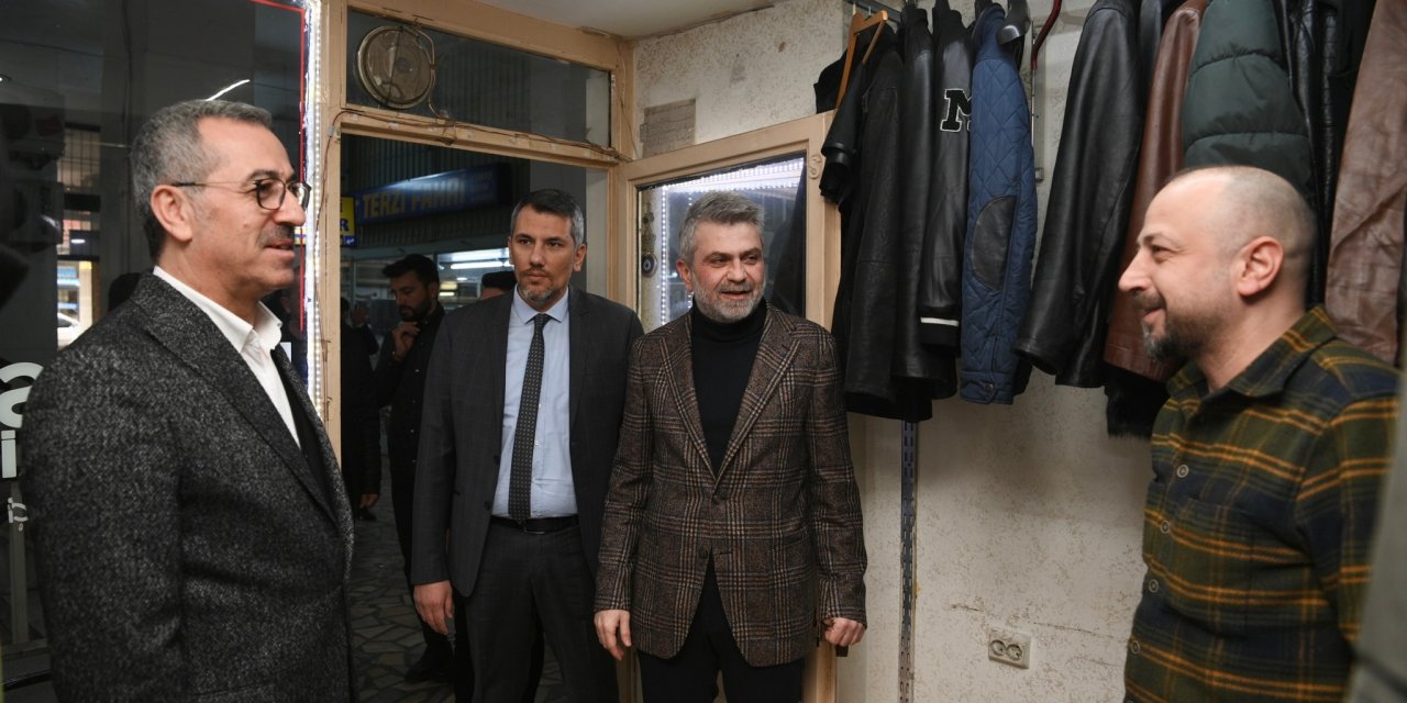 Başkan Güngör, Yenişehir İş Hanı’nda