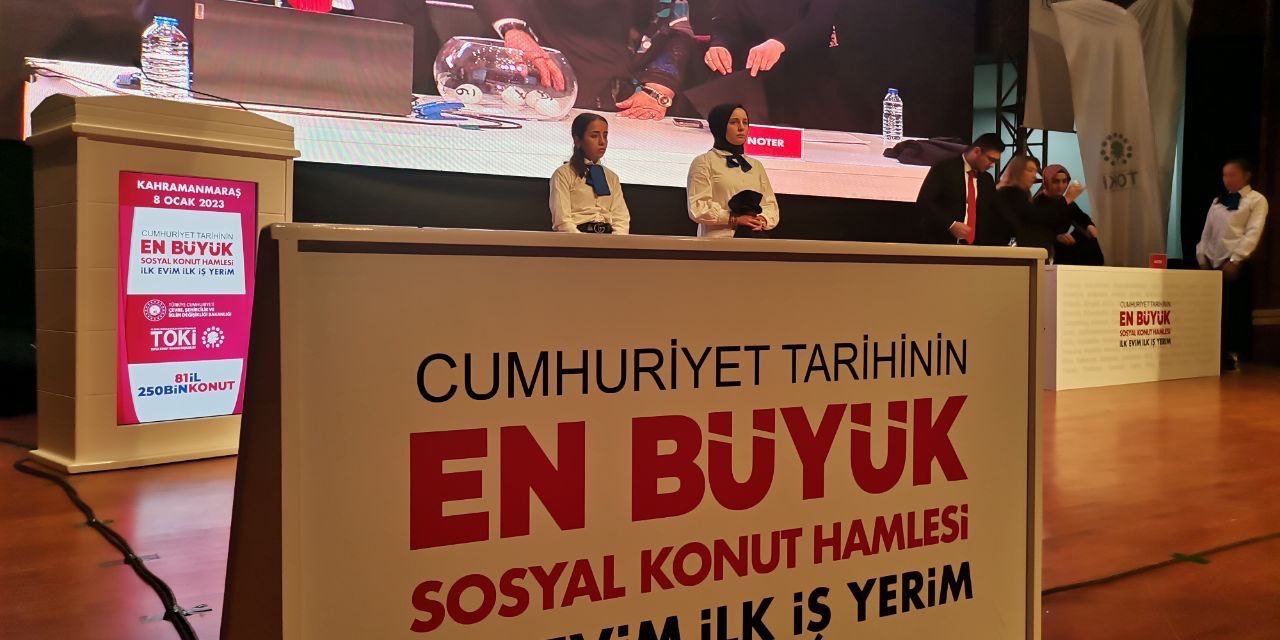 Kahramanmaraş TOKİ Kura Çekimlerinde 2. Gün