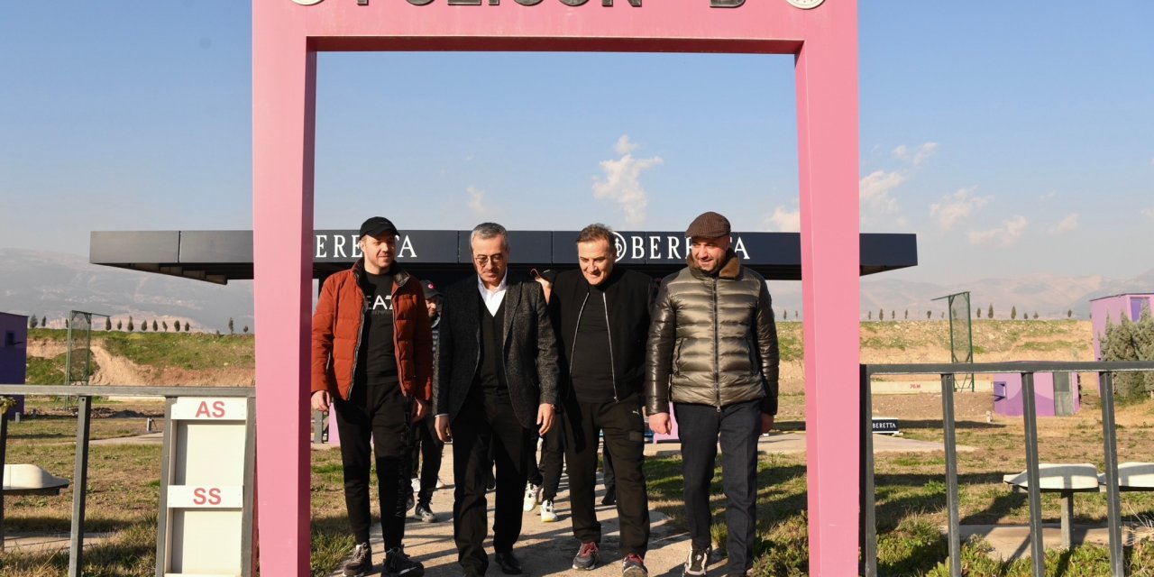 Başkan Güngör, Atış Poligonu’nu Ziyaret Etti