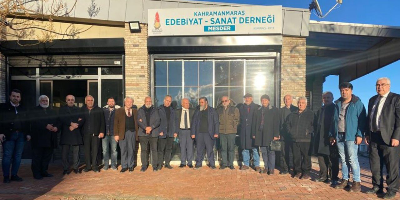 Kahramanmaraş’ta Edebiyat ve Sanat Derneği'nden Yaşayan Değerlere Saygı