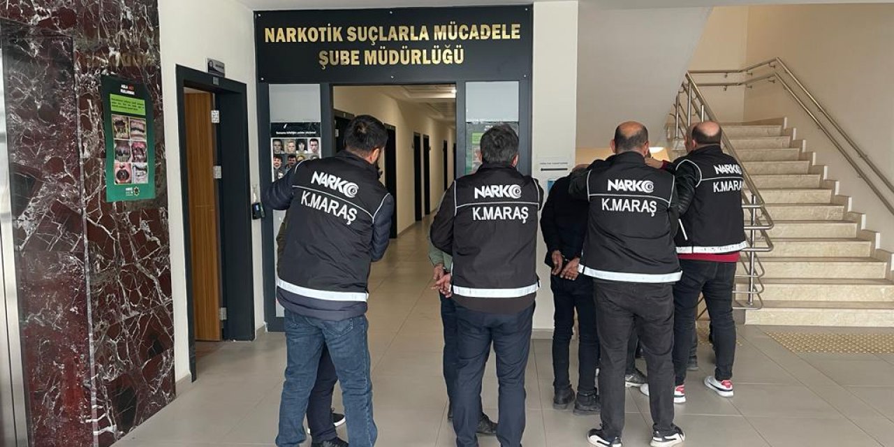 Kahramanmaraş’ta Uyuşturucu Taciri 3 Kişi Tutuklandı