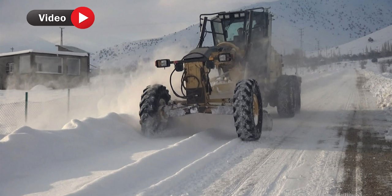Kahramanmaraş'ta Kar ve Sis Etkili Oldu