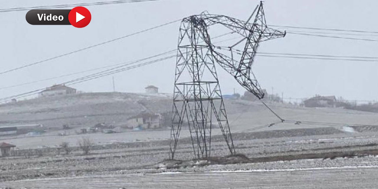 Kahramanmaraş'ta Kopan Yüksek Gerilim Hattı Korkuttu