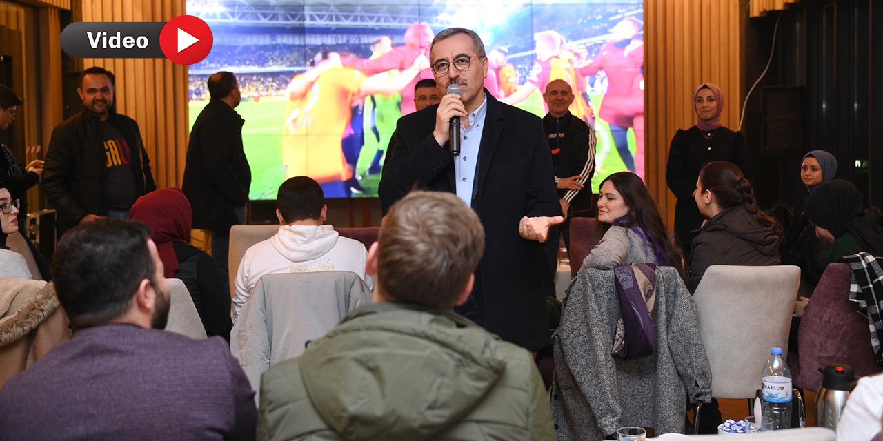 Hayrettin Güngör Gençlerle Derbiyi İzledi