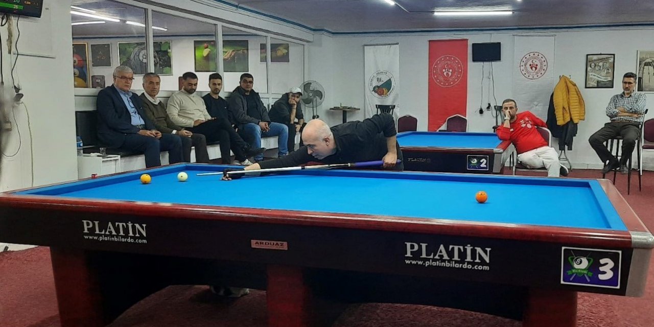 Kahramanmaraş’ta 2023 Bilardo İl Seçmeleri Yapıldı