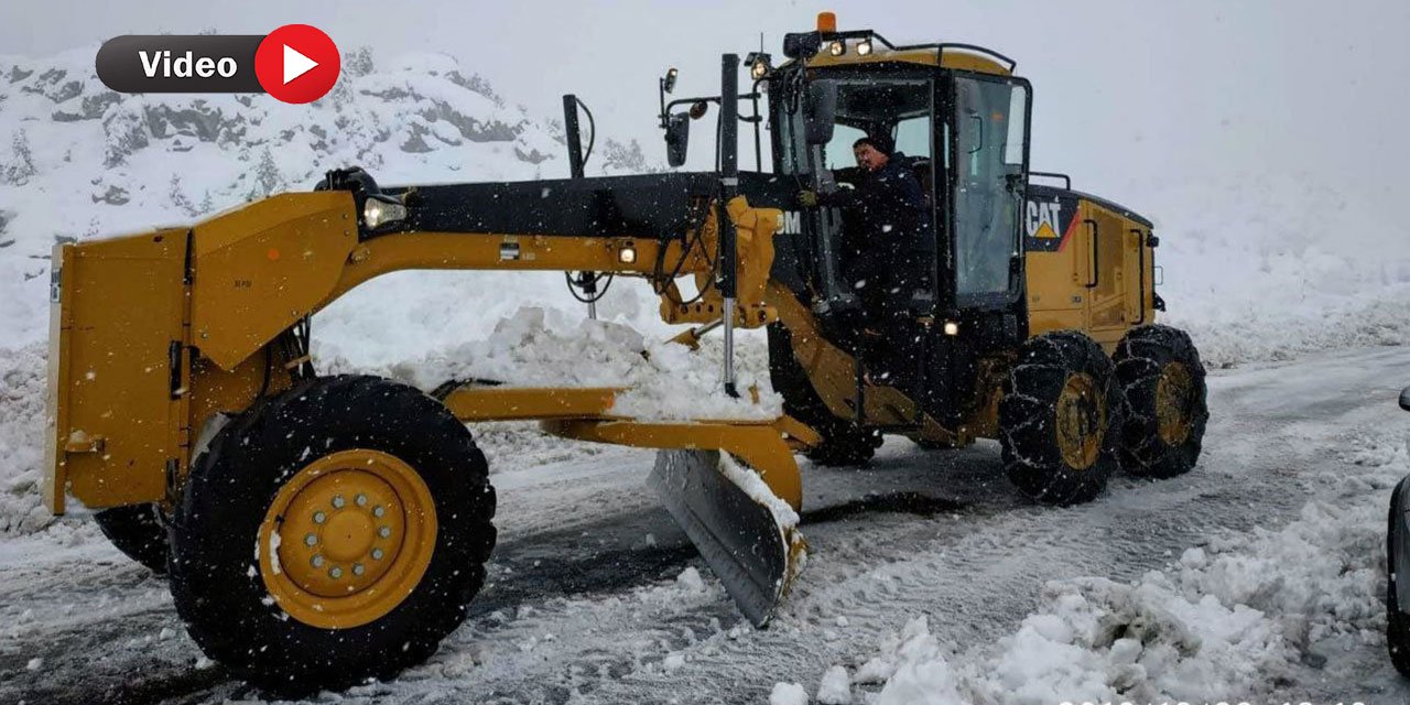 Kahramanmaraş'ta Kar Yağışı Etkili Oldu