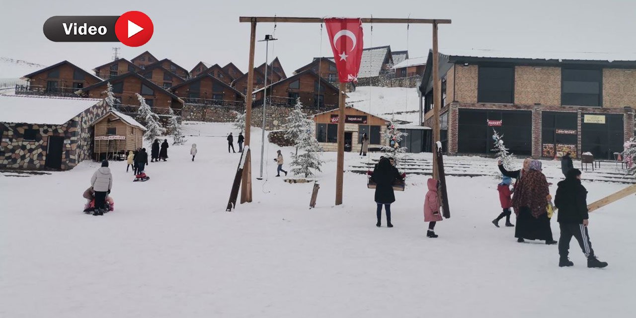 Kahramanmaraş Yedikuyular Kayak Merkezi Doldu Taştı