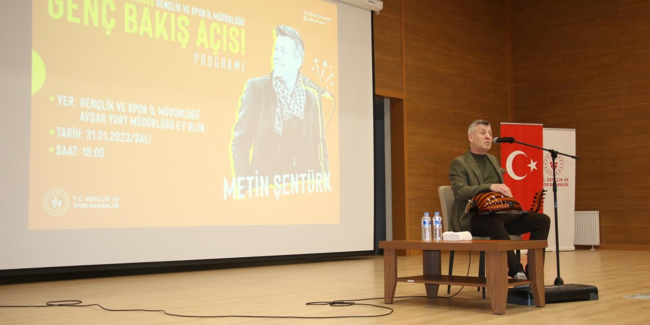 Metin Şentürk Kahramanmaraş’ta Gençlerle Bir Araya Geldi