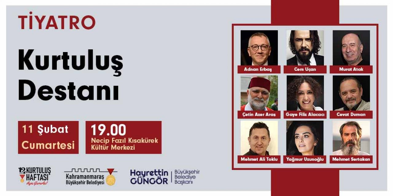 Kahramanmaraş’ın Kurtuluşu’nun 103. Yıl Dönümü Haftası Dolu Dolu Kutlanacak