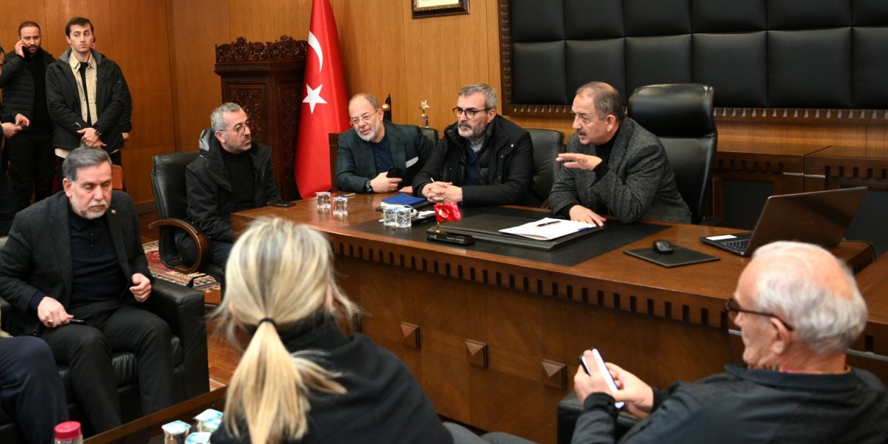 Kahramanmaraş’ta Devam Eden Çalışmalar Hakkında Bilgi Paylaşıldı