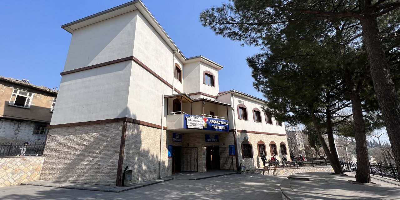 Kahramanmaraş’ta Vatandaşa Açılan Taziye Evlerinde Çamaşır Yıkama ve Duş İmkânı