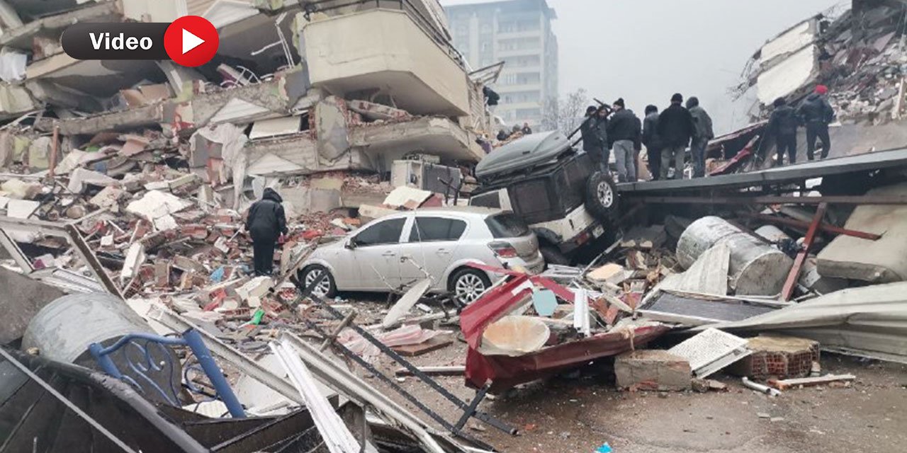Kahramanmaraş’ta Depreme Böyle Yakalandılar