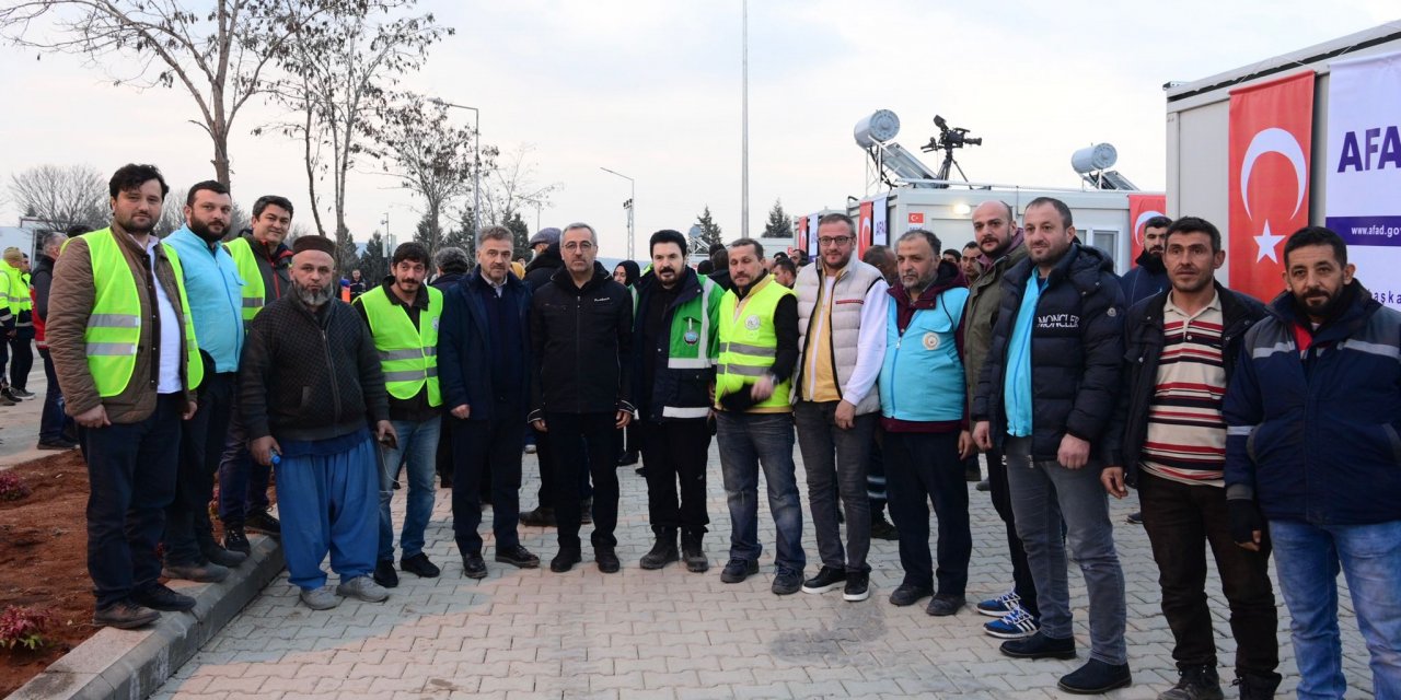 Kahramanmaraş'ta 550 Konteyner Kurulumu Tamamlandı