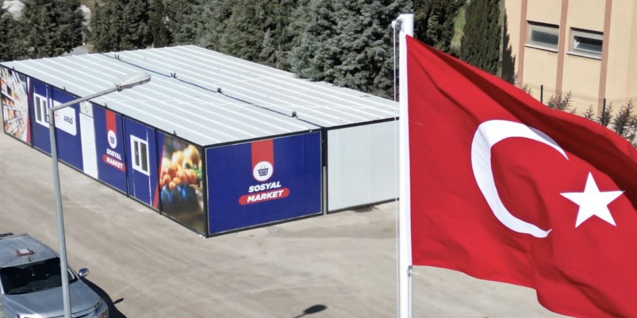 Kahramanmaraş’ta Sosyal Marketler Depremzedelerin Hizmetinde