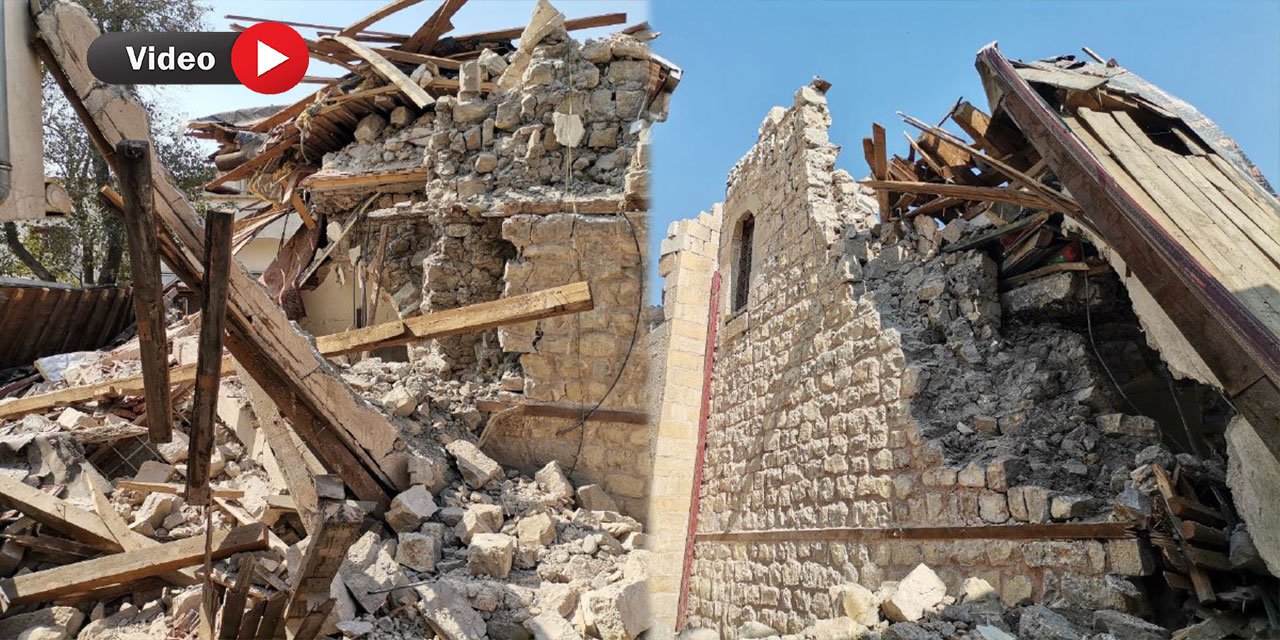 Kahramanmaraş'taki Tarihi Saraçhane Camii Yerle Bir Oldu