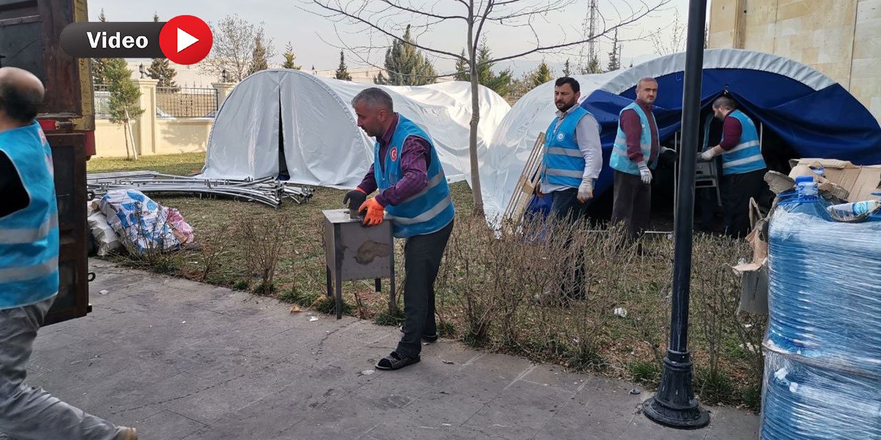 Türkiye Diyanet Vakfı Kahramanmaraş'ta Depremzedeler İçin Seferber Oldu