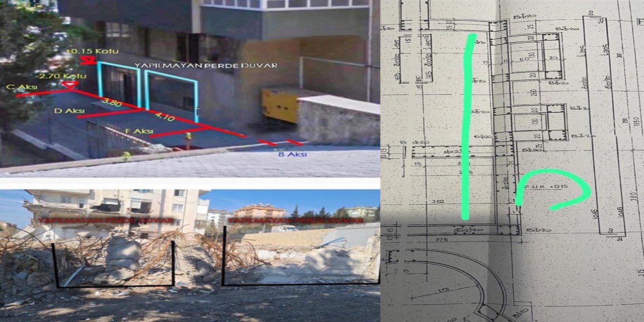 Kahramanmaraş’ta Gündem Olan Ezgi Apartmanı’nda Yeni Gelişme