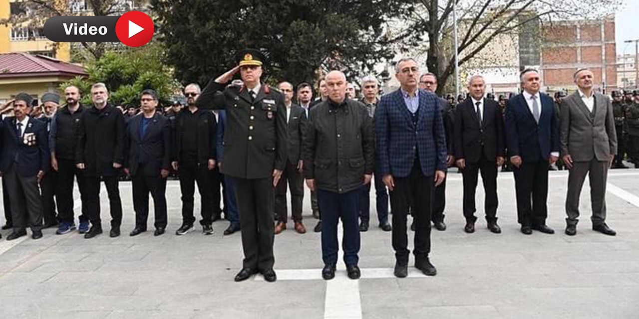 Kahramanmaraş’ta İstiklal Madalyası Töreni