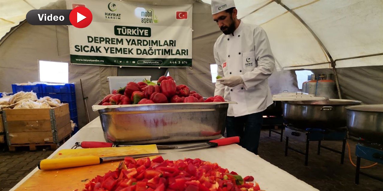 Hayrat İnsanı Yardım Vakfı Kahramanmaraş'ta Depremzedeler İçin Seferber Oldu