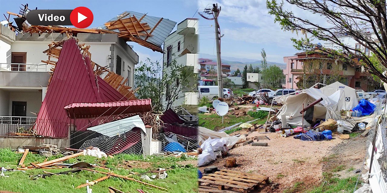 Kahramanmaraş’ta Hortum Paniği
