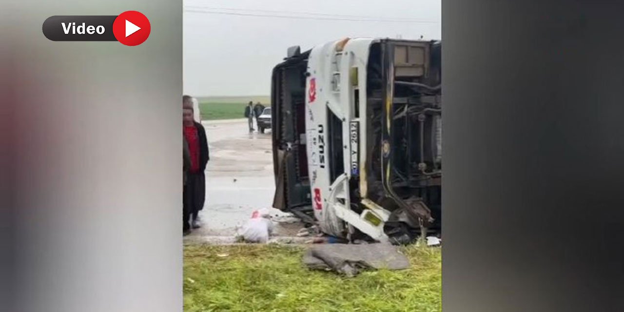 Tarım İşçilerini Taşıyan Minibüs Devrildi: 9 Yaralı