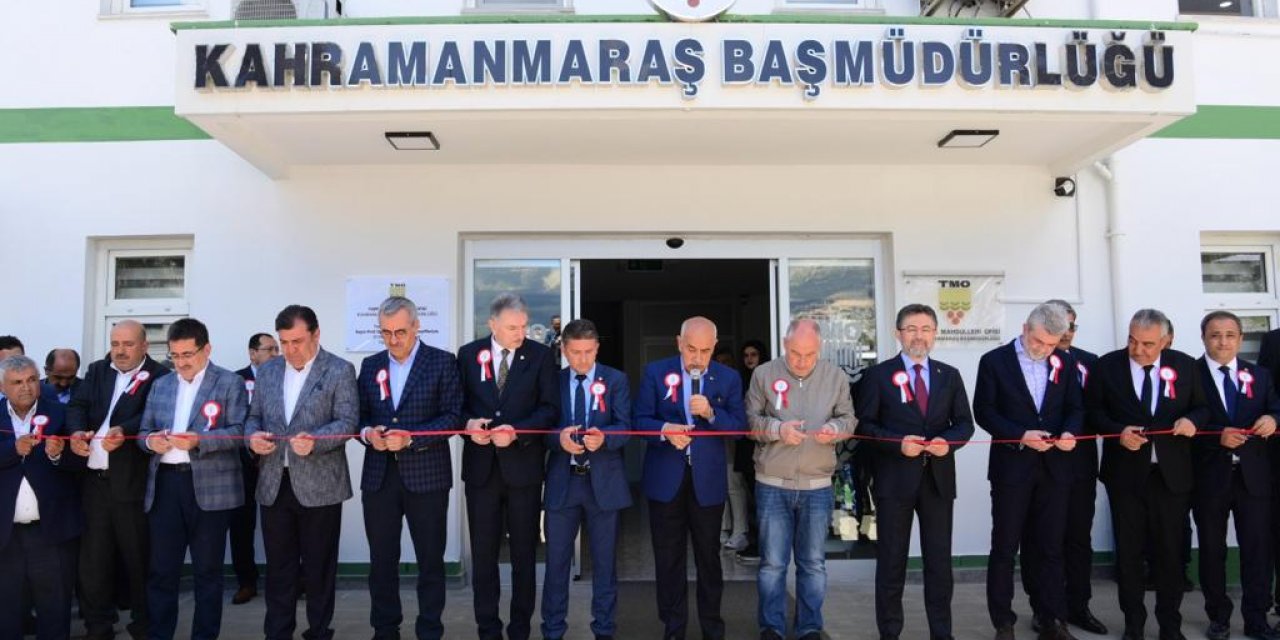 TMO Kahramanmaraş Başmüdürlüğü Açıldı