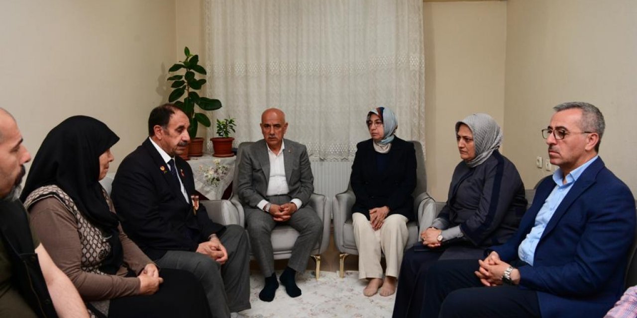 Kirişci ve Güngör’den Şehit Ailesi ve Kıbrıs Gazisine Ziyaret