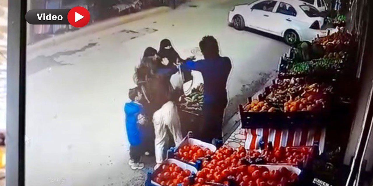Kahramanmaraş’ta Manavda Alışveriş Yapan Kadınlara Saldırdı