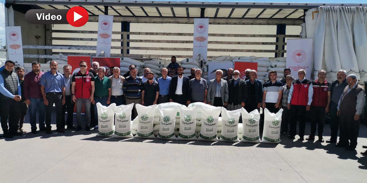 Bakanlıktan Kahramanmaraş’taki Depremzede Arıcılara Şeker Desteği