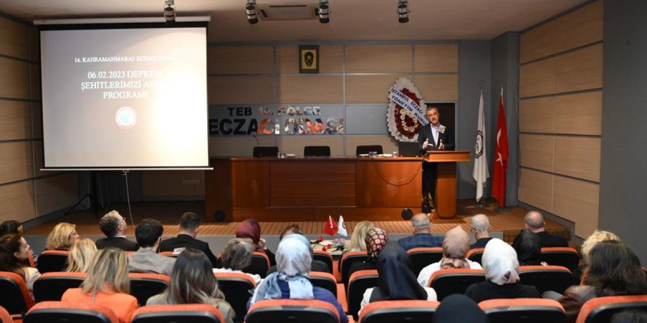Başkan Güngör; Eczacılarımız Deprem Sürecinde de Yanımızda Oldu