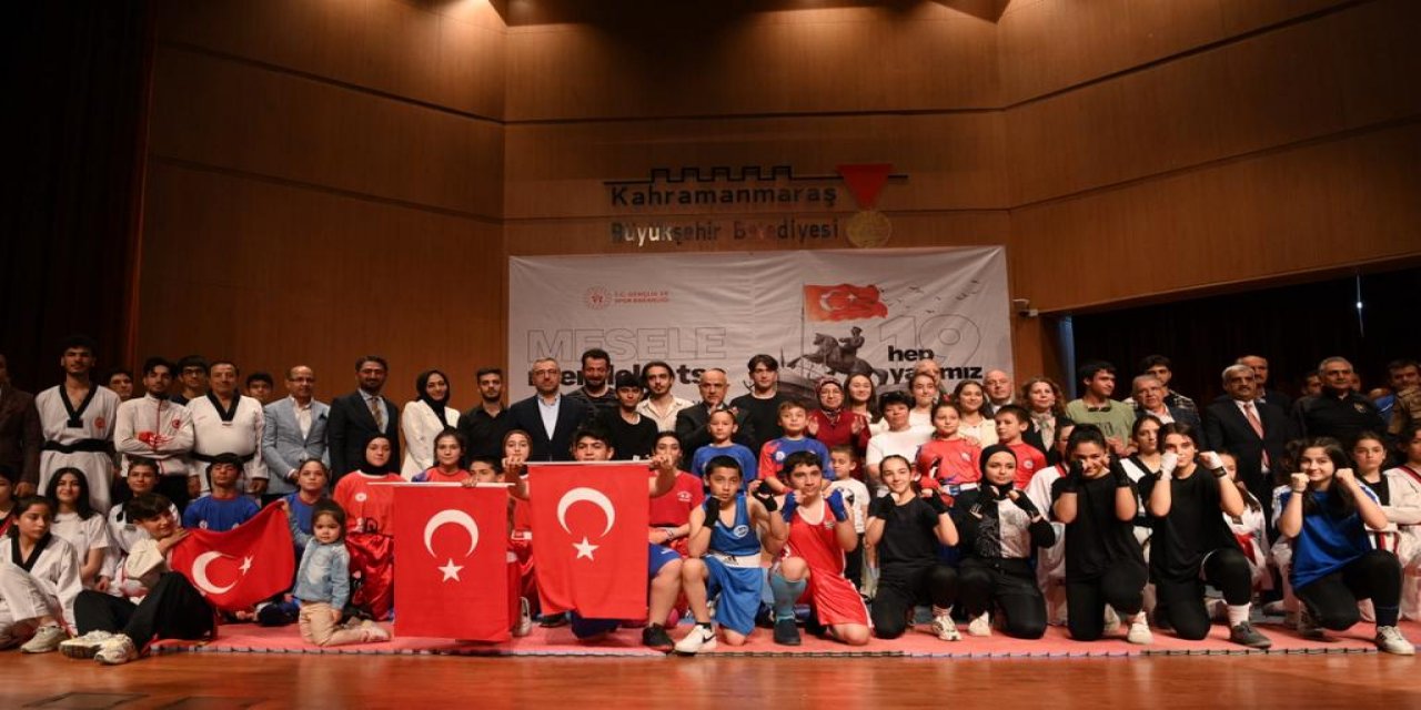 Kahramanmaraş’ta Atatürk’ü Anma, Gençlik ve Spor Bayramı Çeşitli Etkinliklerle Kutlandı