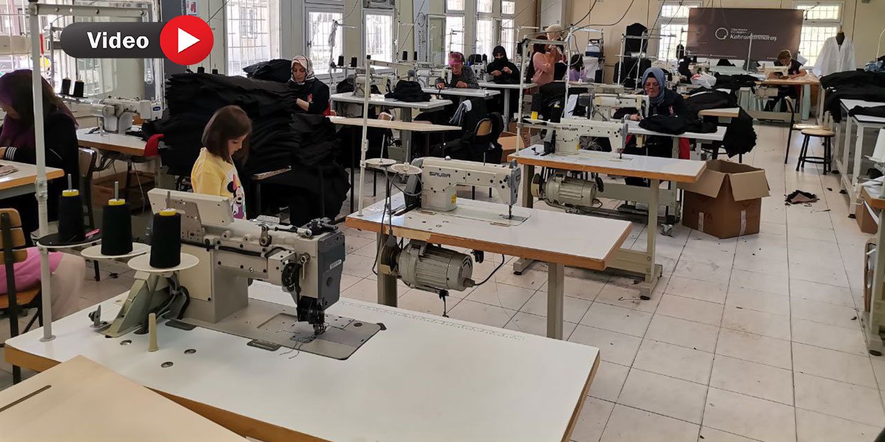 Kahramanmaraş'ta Depremzede Kadınlar 24 Saat Üretiyor