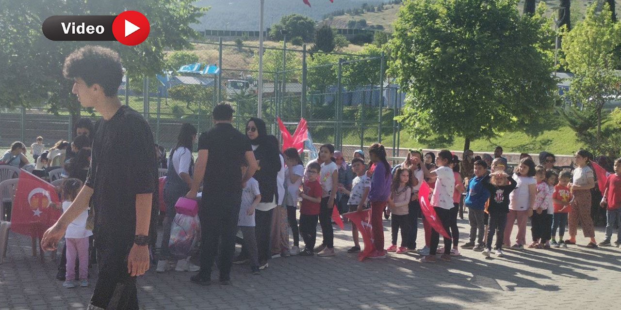 Kahramanmaraş’ta Çocuklar Gönüllerince Eğlendi