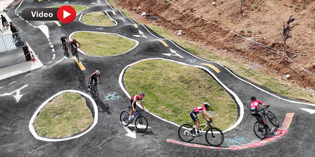 Kahramanmaraşlı Milli Pedallar Büyükşehir’in Parkurunda Piste Çıktı