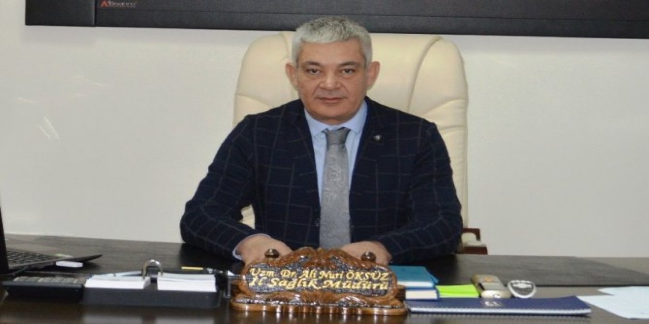Kahramanmaraş İl Sağlık Müdürü Ali Nuri Öksüz İstifa Etti